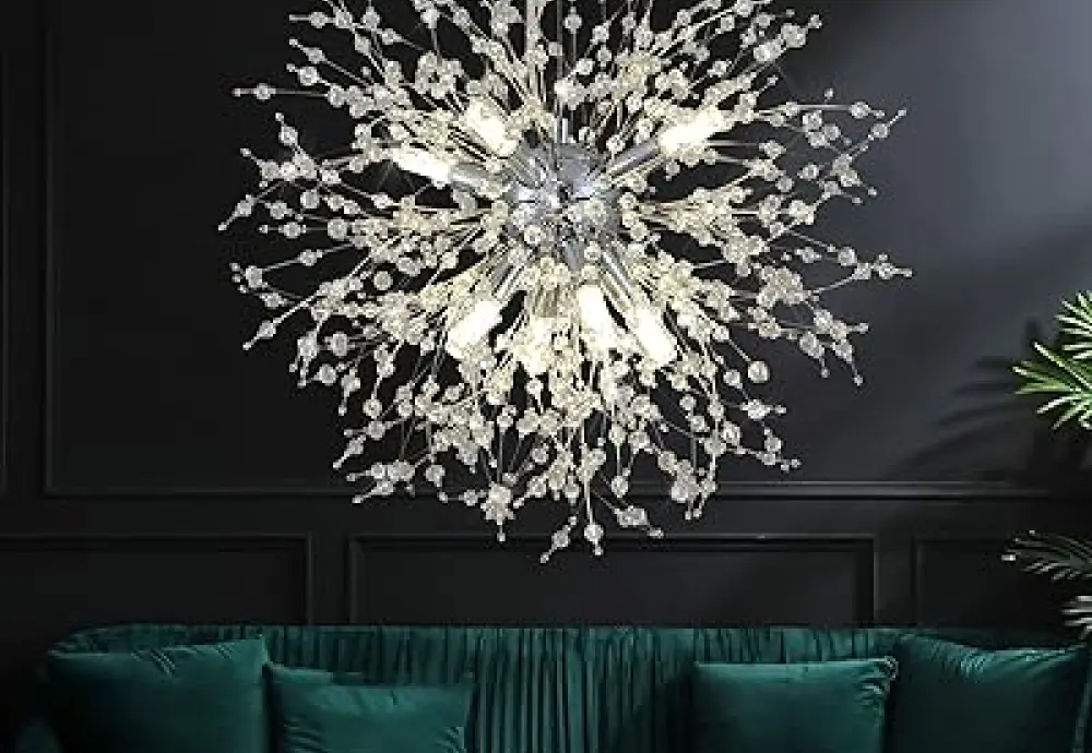 hanging crystal chandeliers